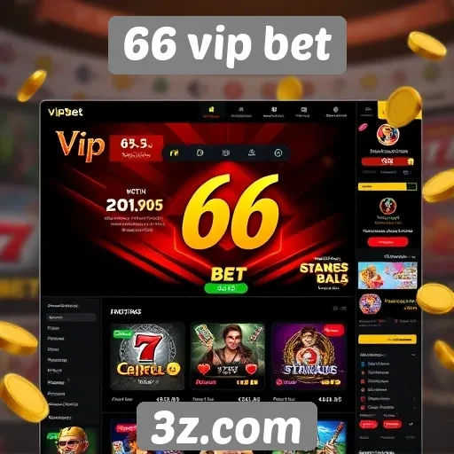 Facilidade de navegação e interface do 66 vip bet